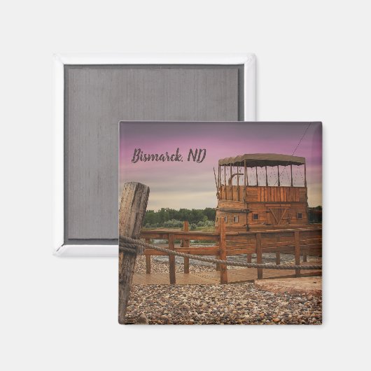 Lila Sky Magnet (Vorderseite/Rückseite)