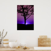 Lila Sky Poster (Küche)