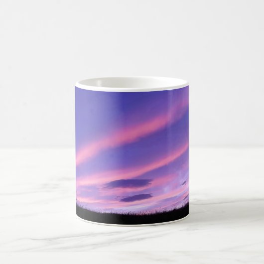 Lila Sky Sunset Tasse (Mittel)