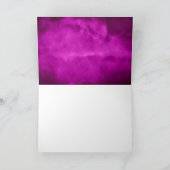 Lila Sky Vielen Dank Dankeskarte (Innenseite)