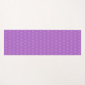 Lila-Smile-Pattern-Yogamatte Yogamatte (Vorderseite (Horizontal))