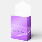 Lila Snowflake Muster Weihnachtsgeschenk Box Geschenkschachtel (Geöffnet)