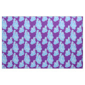 Lila Snowmen-Gewebe Stoff (Fat Quarter (45,7 x 55,9 cm))