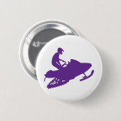 Lila-Snowmobiler Button (Vorne & Hinten)