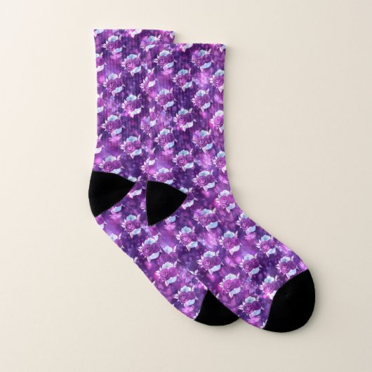 Lila Socken (Paar)