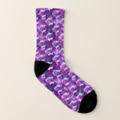 Lila Socken (Links - Innen)
