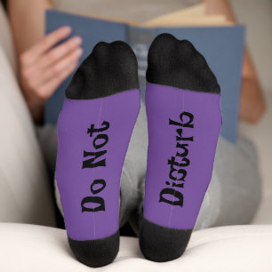 Lila Socken nicht stören