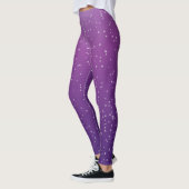 Lila Soda-Blasen-Leggings Leggings (Links)