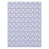Lila Sommer Rosa Blumengarten Tischdecke (Vorderseite)