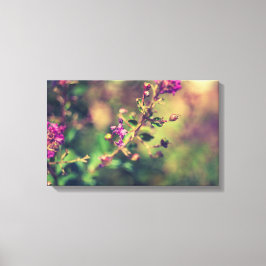 Lila Sommernatur Leinwanddruck