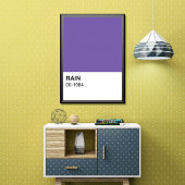 Lila Song Album - Vollständige Breite Poster