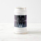 Lila Song Bierglas (Mittel)