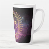 Lila Sonne und Mond Milchtasse (Rechts)