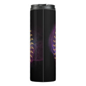 Lila Sonne und Mond Thermosbecher (Rückseite)