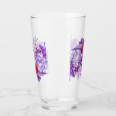 Lila Sonnenblass Glas (Links)