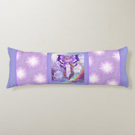 Lila Sonnenblume Seitenschläferkissen