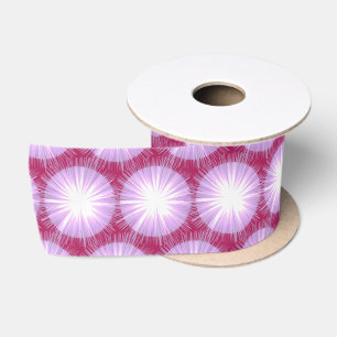 Lila Sonnenblumenkragen Satinband