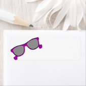 Lila Sonnenbrille (Insitu)