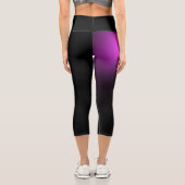Lila Sonnenbrille Capri Leggings (Rückseite)