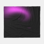 Lila Sonnenbrille Fleecedecke (Vorderseite (Horizontal))