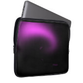 Lila Sonnenbrille Laptopschutzhülle (Vorne Rechts)