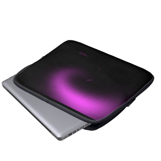 Lila Sonnenbrille Laptopschutzhülle (Vorne Knopf)