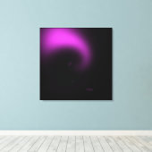 Lila Sonnenbrille Leinwanddruck (Insitu (Holzboden))