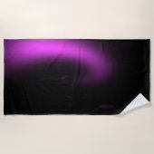 Lila Sonnenbrille Strandtuch (Vorderseite)