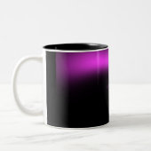 Lila Sonnenbrille Zweifarbige Tasse (Links)