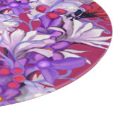 Lila Sonnenfahreibrett Schneidebrett (Ecke)