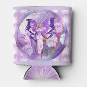 Lila Sonnenmärchen können kühlen Dosenkühler (Vorderseite)