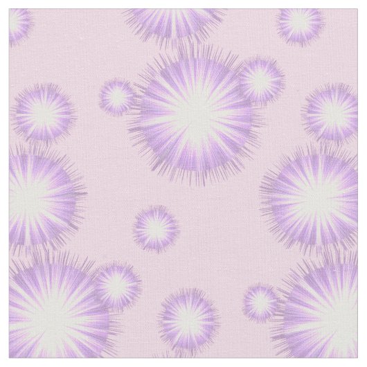 lila Sonnenmärchen Stoff (Nahaufnahme)