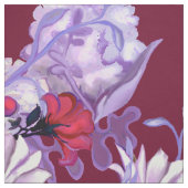 Lila Sonnenstrahlen Details : Blume Stoff (Muster)