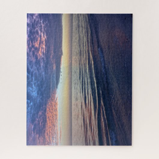 Lila Sonnenuntergang, Florida Puzzle (Vertikal)