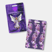 lila Soul Ausweis (Vorder- & Rückseite)