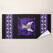 Lila Soul Badehandtuch (Badehandtuch)