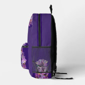 Lila Soul Bedruckter Rucksack (Rechts)