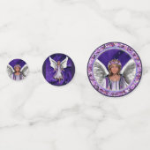 Lila Soul Confetti Konfetti (Vorderseiten)