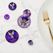 Lila Soul Confetti Konfetti (Gruppe)