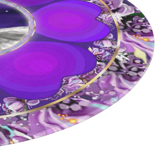 Lila Soul, Einzelschneidplatte Schneidebrett (Ecke)