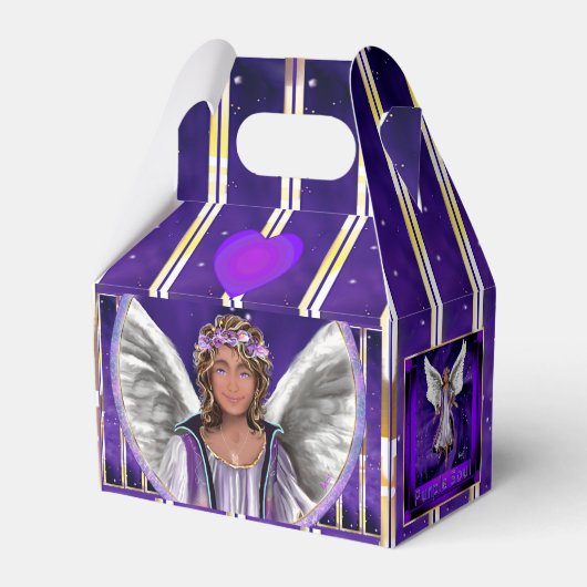 Lila Soul Geschenkschachtel (Rückseite)