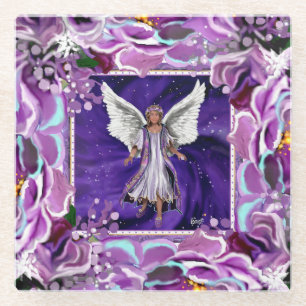 Lila Soul Glasuntersetzer