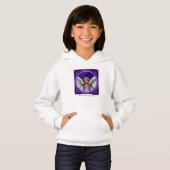 Lila Soul Hoodie (Vorne ganz)