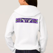 Lila Soul Hoodie (Rückseite)