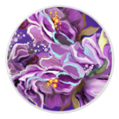 Lila Soul Keramik Keramikknauf (Vorderseite)