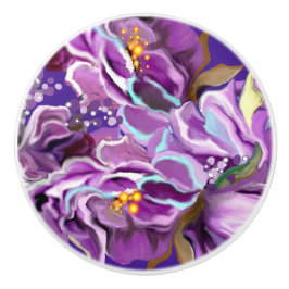 Lila Soul Keramik Keramikknauf