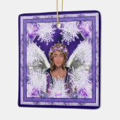 Lila Soul Keramik Ornament (Links)