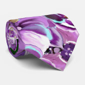 Lila Soul Krawatte (Gerollt)