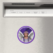 Lila Soul Magnet (In Situ (Geschirrspüler))