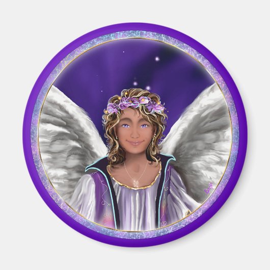 Lila Soul Magnet (Vorne)